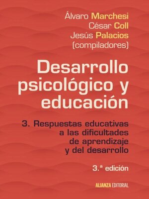 cover image of Desarrollo psicológico y educación